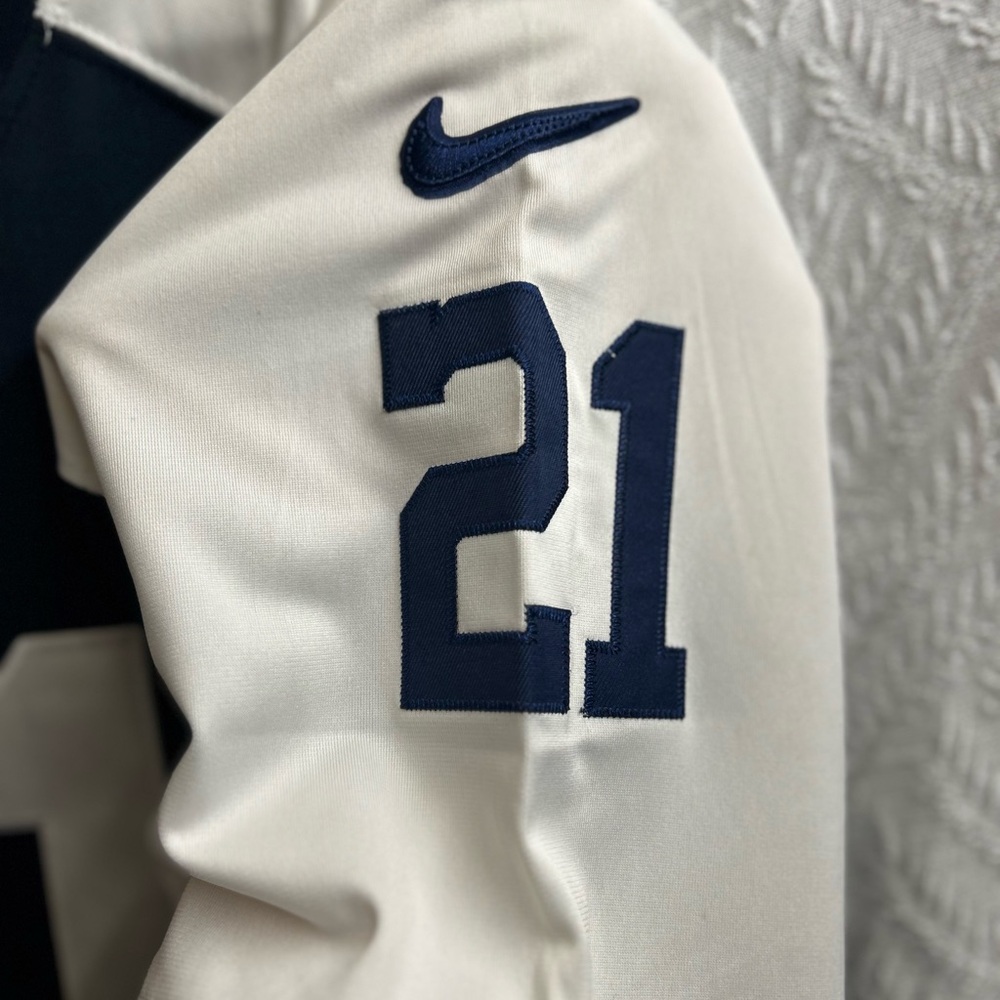 Title: Nike Dallas Cowboys Ezekiel Elliott #21 NFL 100th Anniversary Jersey - Picture 5 of 11